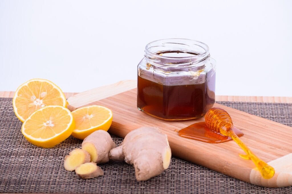 honey lemon ginger tea