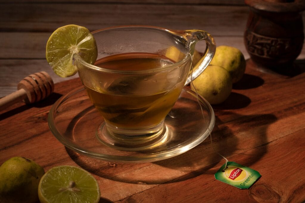 honey lemon ginger tea