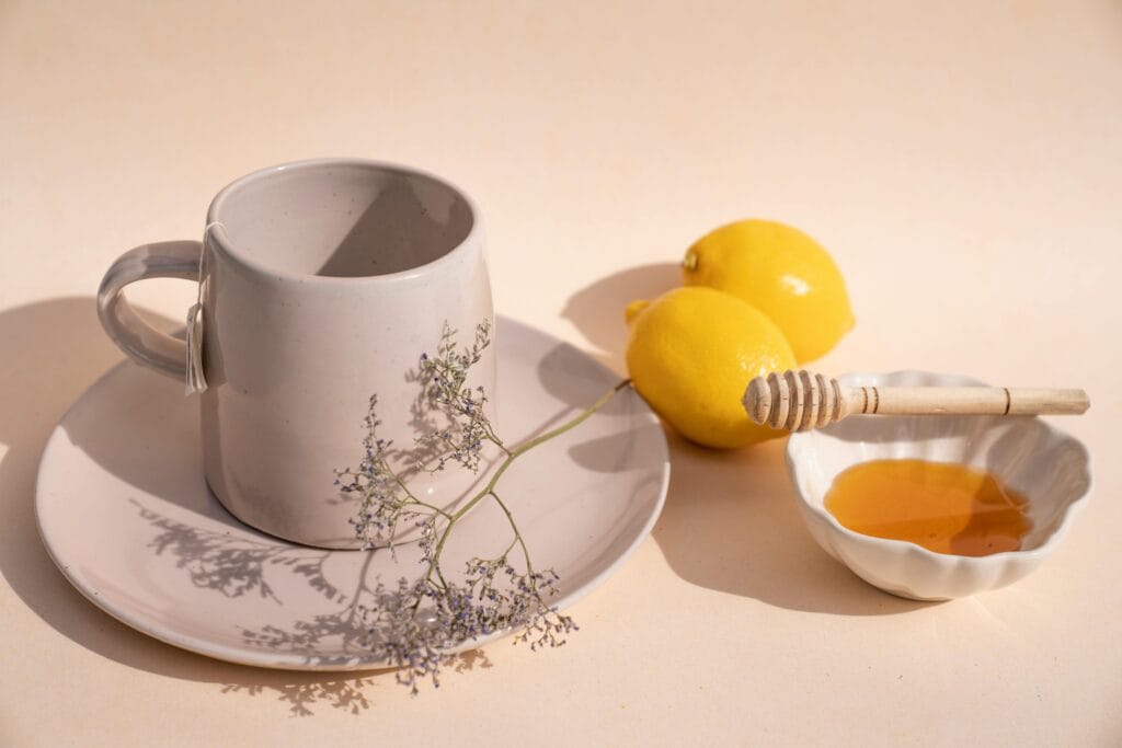 honey lemon ginger tea